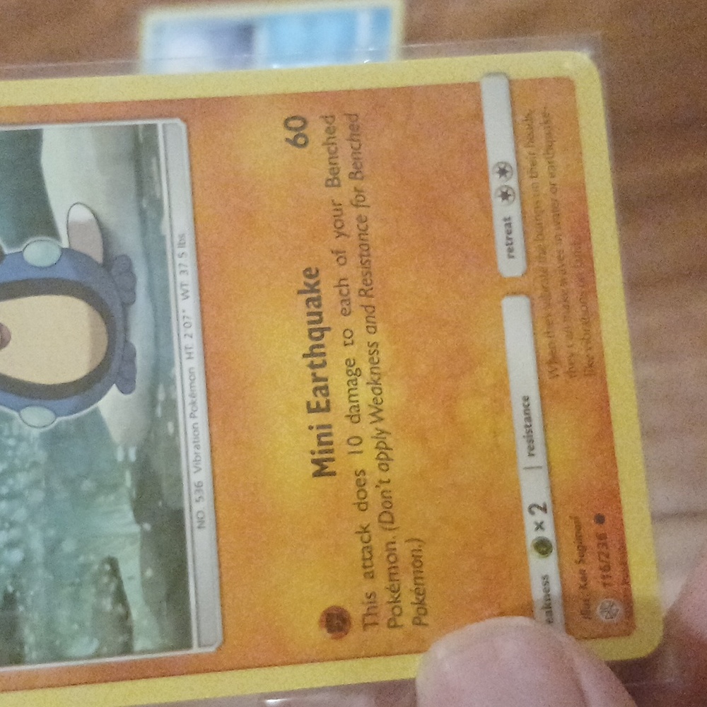 Pokemon Tympole Evolution Trading Cards - Picture 8 of 8